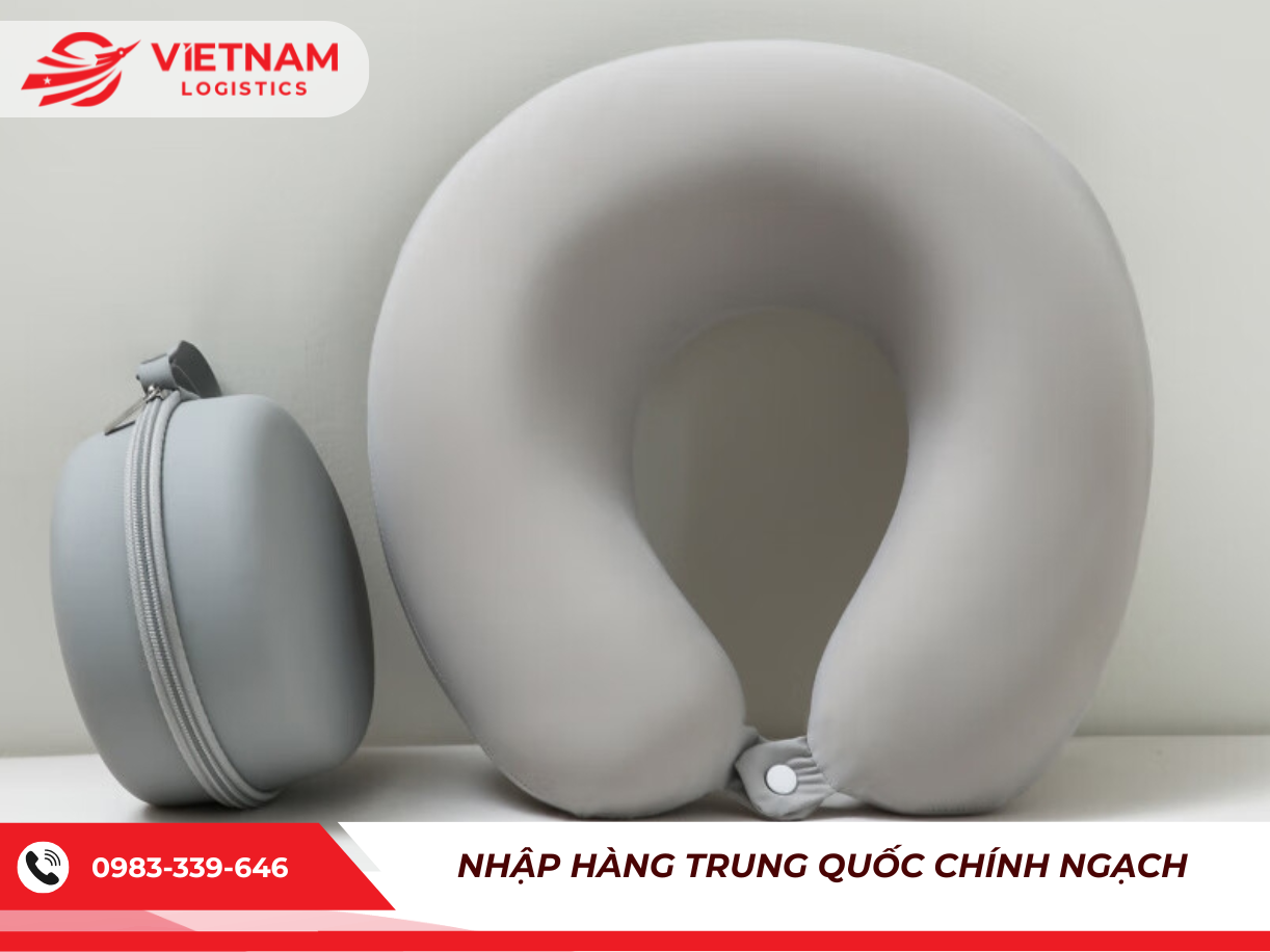 Gối chữ U cao su non (memory foam)